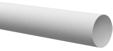 Tubo tondo 1200 mm
